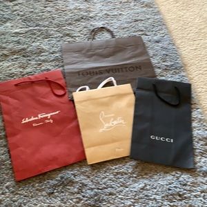 Designer shopping bags
